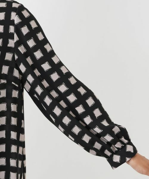 Leilian PLUS HOUSE / レリアンプラスハウス シャツ・ブラウス | ボウタイ風格子柄ブラウス | 詳細9