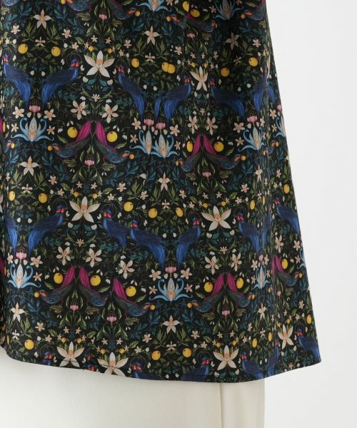 Leilian PLUS HOUSE / レリアンプラスハウス シャツ・ブラウス | フラワー柄フレンチスリーブブラウス | 詳細11