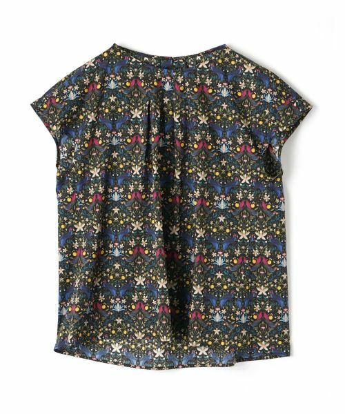 Leilian PLUS HOUSE / レリアンプラスハウス シャツ・ブラウス | フラワー柄フレンチスリーブブラウス | 詳細13