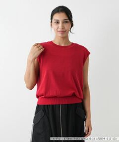 Leilian PLUS HOUSE / レリアンプラスハウス ニット・セーター | ノースリーブニット