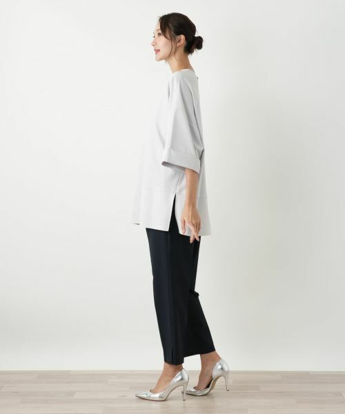 Leilian PLUS HOUSE / レリアンプラスハウス カットソー | 切替チュニックカットソー | 詳細2