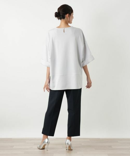 Leilian PLUS HOUSE / レリアンプラスハウス カットソー | 切替チュニックカットソー | 詳細3