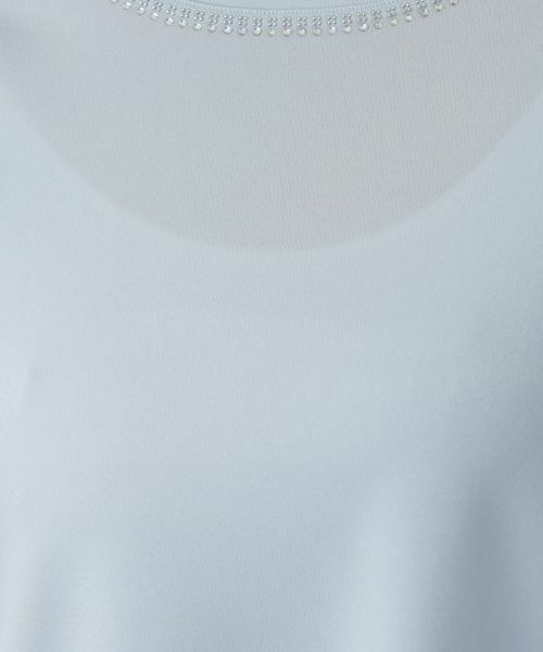 Leilian PLUS HOUSE / レリアンプラスハウス カットソー | ビジューネックカットソー | 詳細14