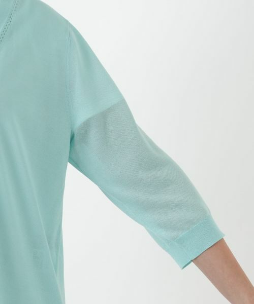 Leilian PLUS HOUSE / レリアンプラスハウス カーディガン・ボレロ | ノーボタンカーディガン | 詳細12