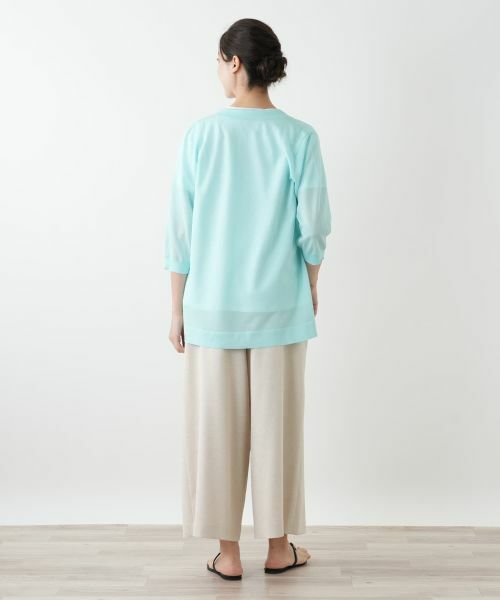 Leilian PLUS HOUSE / レリアンプラスハウス カーディガン・ボレロ | ノーボタンカーディガン | 詳細6