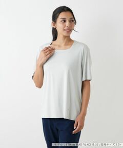 Leilian PLUS HOUSE / レリアンプラスハウス Tシャツ | スクエアネックカットソー