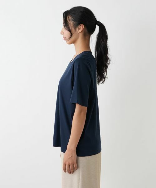 Leilian PLUS HOUSE / レリアンプラスハウス Tシャツ | スクエアネックカットソー | 詳細11