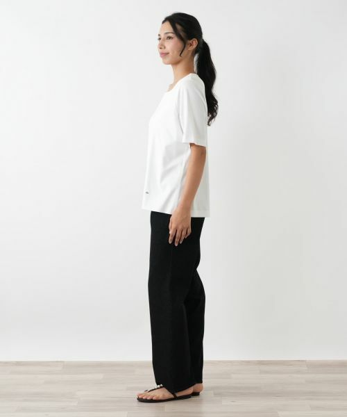 Leilian PLUS HOUSE / レリアンプラスハウス Tシャツ | スクエアネックカットソー | 詳細2