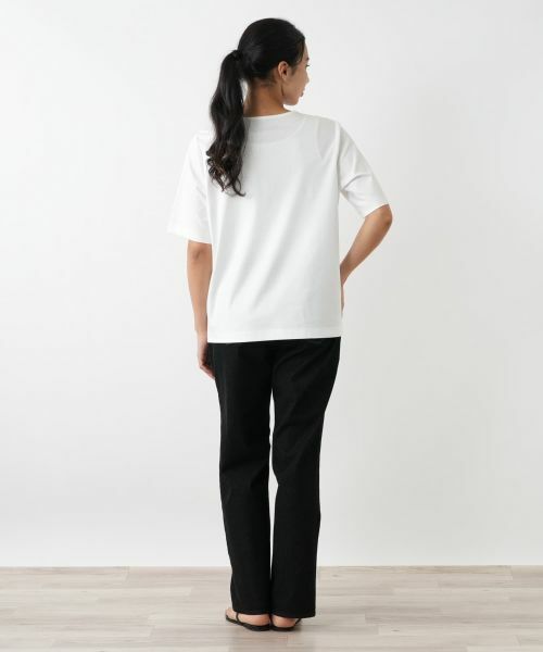 Leilian PLUS HOUSE / レリアンプラスハウス Tシャツ | スクエアネックカットソー | 詳細3
