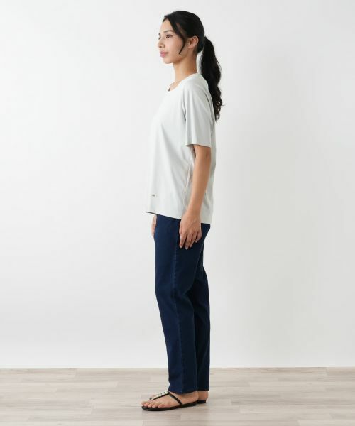 Leilian PLUS HOUSE / レリアンプラスハウス Tシャツ | スクエアネックカットソー | 詳細5