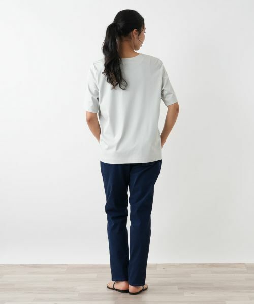 Leilian PLUS HOUSE / レリアンプラスハウス Tシャツ | スクエアネックカットソー | 詳細6