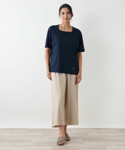 Leilian PLUS HOUSE / レリアンプラスハウス Tシャツ | スクエアネックカットソー | 詳細7