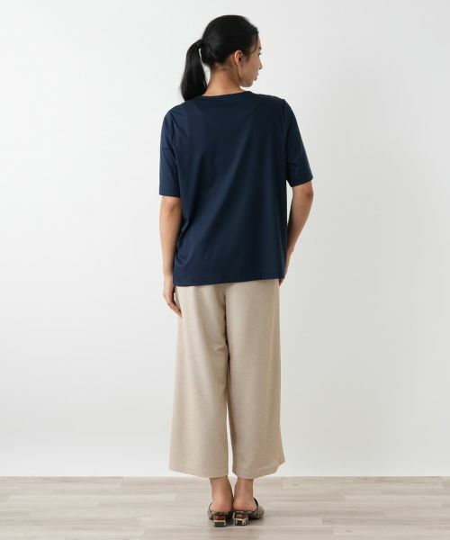 Leilian PLUS HOUSE / レリアンプラスハウス Tシャツ | スクエアネックカットソー | 詳細9