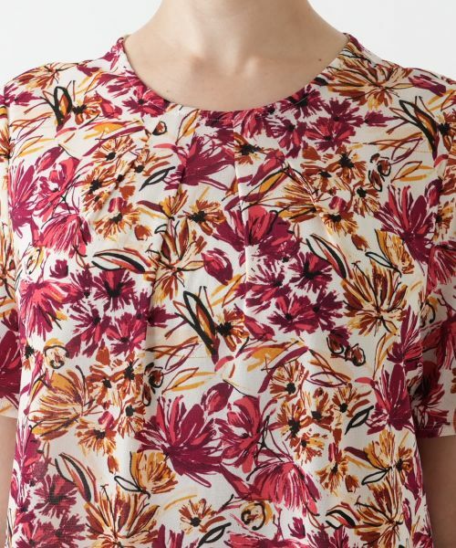 Leilian PLUS HOUSE / レリアンプラスハウス シャツ・ブラウス | プリントブラウス | 詳細10