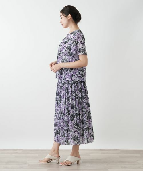 Leilian PLUS HOUSE / レリアンプラスハウス シャツ・ブラウス | プリントブラウス | 詳細2