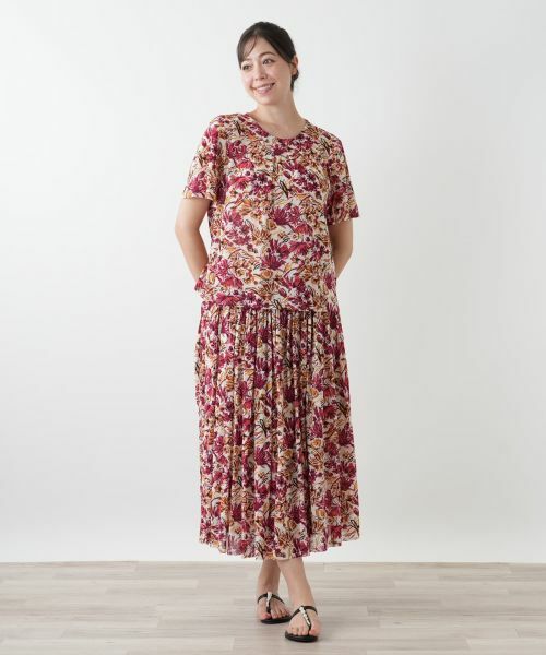 Leilian PLUS HOUSE / レリアンプラスハウス シャツ・ブラウス | プリントブラウス | 詳細4