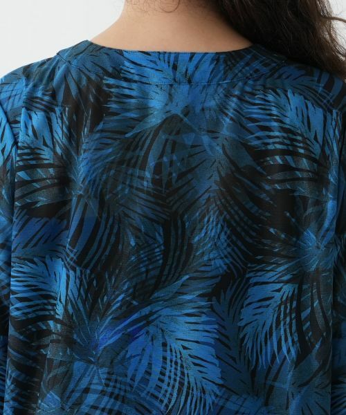 Leilian PLUS HOUSE / レリアンプラスハウス シャツ・ブラウス | プリントフレアブラウス【Leilian WHITE LABEL】 | 詳細11