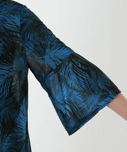 Leilian PLUS HOUSE / レリアンプラスハウス シャツ・ブラウス | プリントフレアブラウス【Leilian WHITE LABEL】 | 詳細12