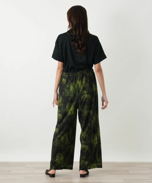 Leilian PLUS HOUSE / レリアンプラスハウス その他パンツ | プリントワイドパンツ【Leilian WHITE LABEL】 | 詳細6