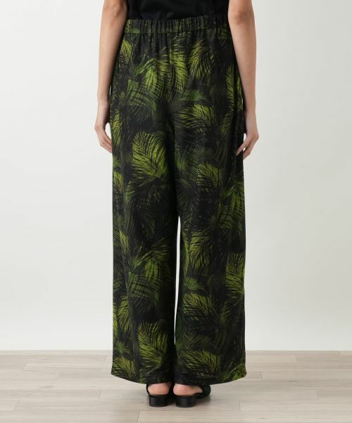 Leilian PLUS HOUSE / レリアンプラスハウス その他パンツ | プリントワイドパンツ【Leilian WHITE LABEL】 | 詳細9