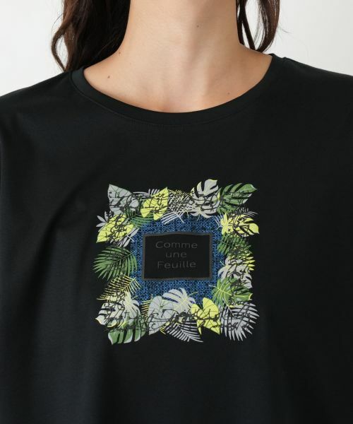 Leilian PLUS HOUSE / レリアンプラスハウス Tシャツ | プリントTシャツ【Leilian WHITE LABEL】 | 詳細10