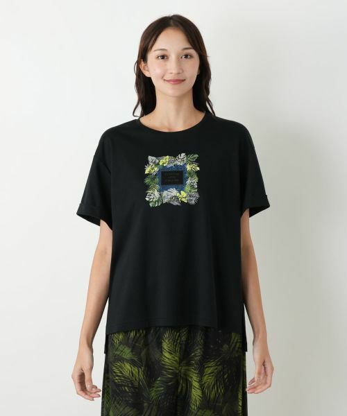 Leilian PLUS HOUSE / レリアンプラスハウス Tシャツ | プリントTシャツ【Leilian WHITE LABEL】 | 詳細7