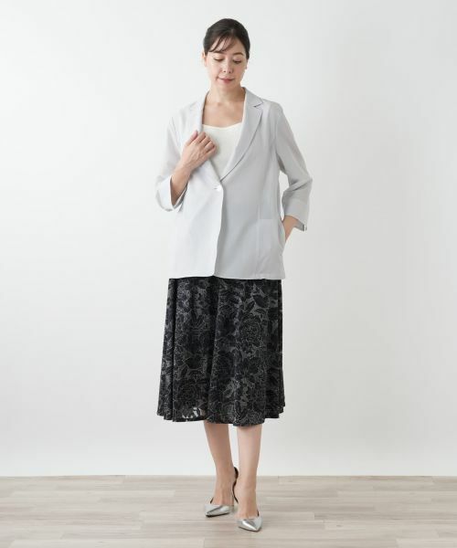 Leilian PLUS HOUSE / レリアンプラスハウス テーラードジャケット | 七分袖ジャケット | 詳細1