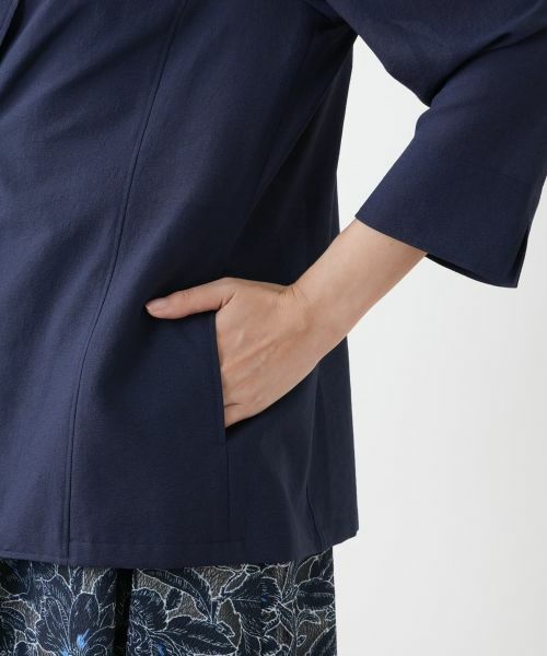 Leilian PLUS HOUSE / レリアンプラスハウス テーラードジャケット | 七分袖ジャケット | 詳細14