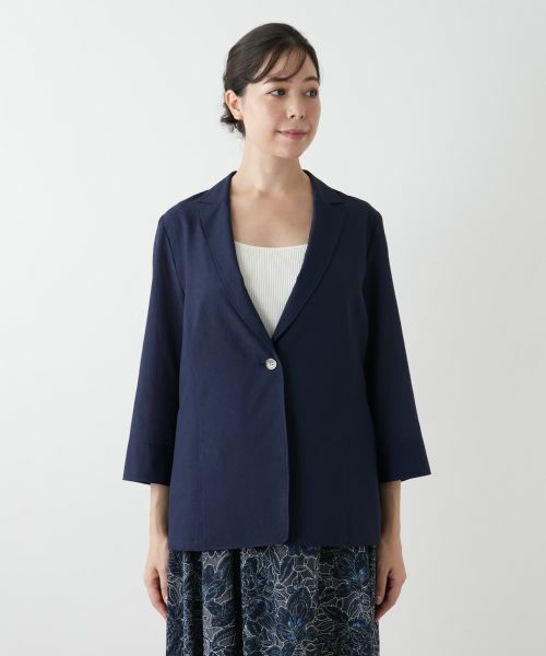 Leilian PLUS HOUSE / レリアンプラスハウス テーラードジャケット | 七分袖ジャケット | 詳細7