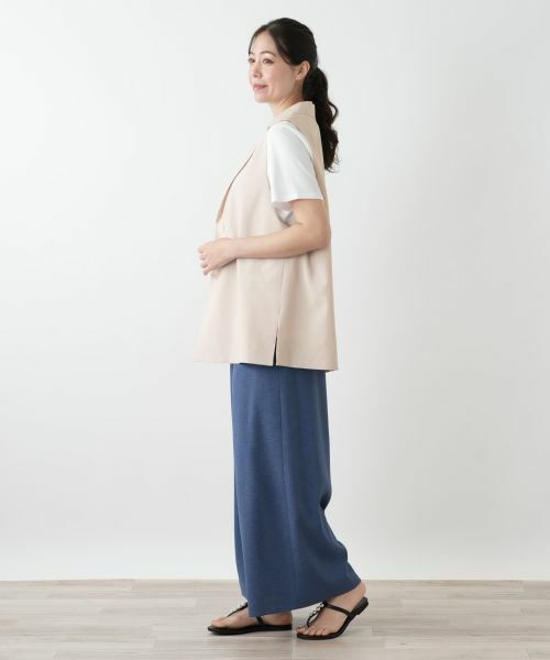 Leilian PLUS HOUSE / レリアンプラスハウス テーラードジャケット | ラペルドベスト | 詳細2