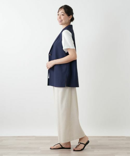 Leilian PLUS HOUSE / レリアンプラスハウス テーラードジャケット | ラペルドベスト | 詳細5