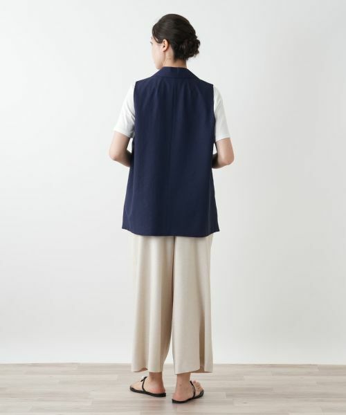 Leilian PLUS HOUSE / レリアンプラスハウス テーラードジャケット | ラペルドベスト | 詳細6