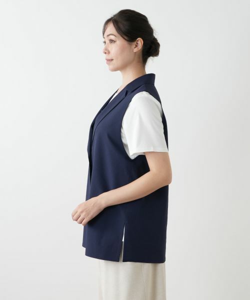 Leilian PLUS HOUSE / レリアンプラスハウス テーラードジャケット | ラペルドベスト | 詳細8