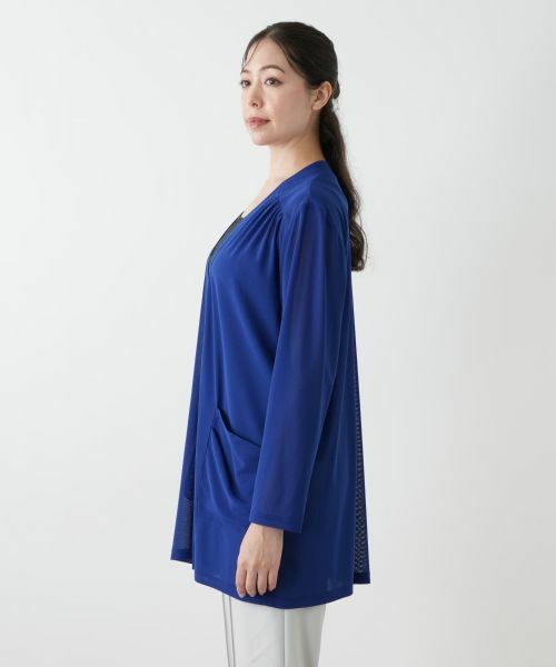Leilian PLUS HOUSE / レリアンプラスハウス シャツ・ブラウス | 羽織ブラウス | 詳細11