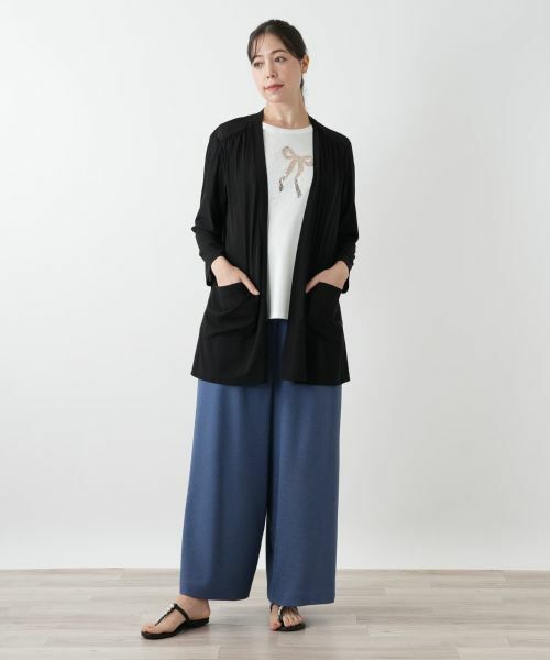 Leilian PLUS HOUSE / レリアンプラスハウス シャツ・ブラウス | 羽織ブラウス | 詳細4