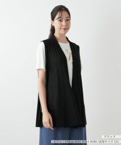 Leilian PLUS HOUSE / レリアンプラスハウス テーラードジャケット | セミロングベスト