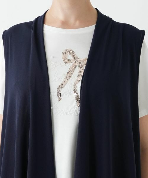 Leilian PLUS HOUSE / レリアンプラスハウス テーラードジャケット | セミロングベスト | 詳細10