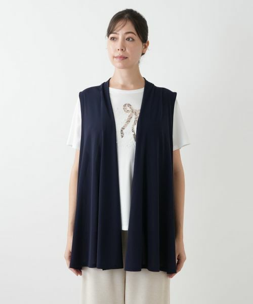 Leilian PLUS HOUSE / レリアンプラスハウス テーラードジャケット | セミロングベスト | 詳細7