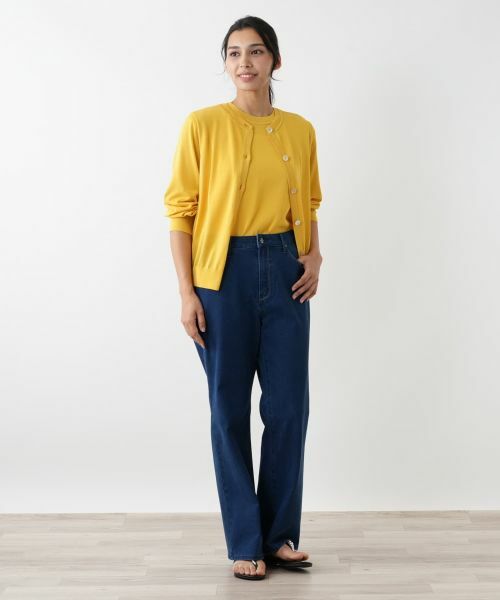 Leilian PLUS HOUSE / レリアンプラスハウス デニムパンツ | ストレートデニムパンツ【L JEANS】 | 詳細1