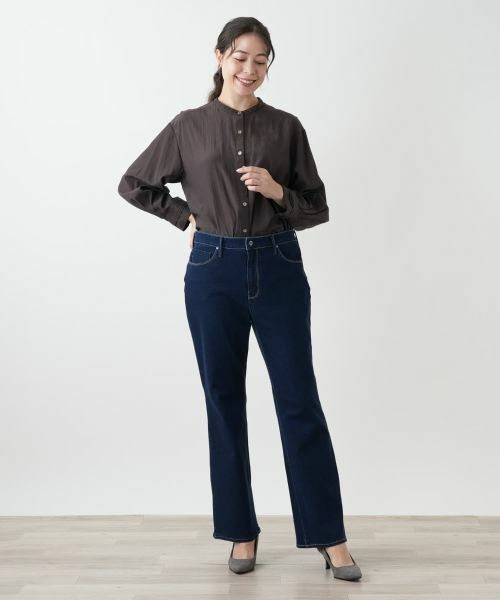 Leilian PLUS HOUSE / レリアンプラスハウス デニムパンツ | ブーツカットデニムパンツ【L JEANS】 | 詳細1