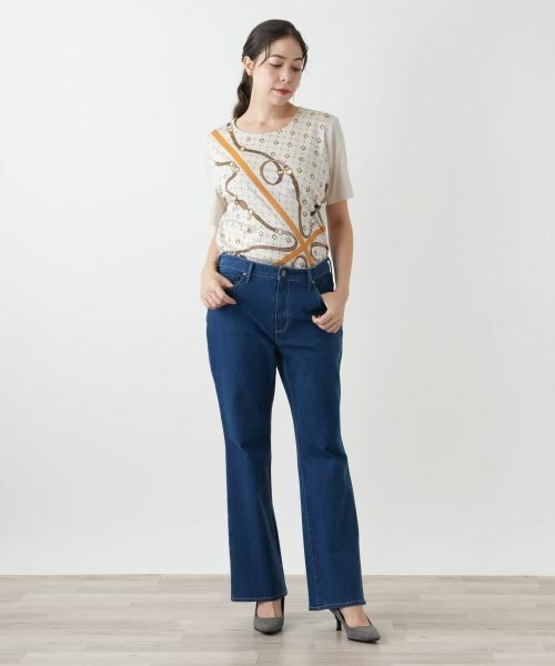 Leilian PLUS HOUSE / レリアンプラスハウス デニムパンツ | ブーツカットデニムパンツ【L JEANS】 | 詳細4