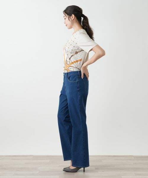 Leilian PLUS HOUSE / レリアンプラスハウス デニムパンツ | ブーツカットデニムパンツ【L JEANS】 | 詳細5