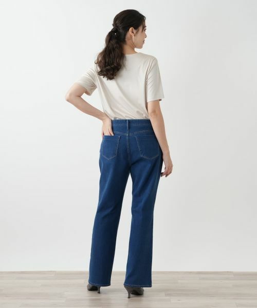 Leilian PLUS HOUSE / レリアンプラスハウス デニムパンツ | ブーツカットデニムパンツ【L JEANS】 | 詳細6
