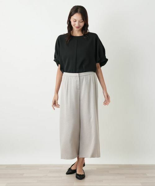 Leilian PLUS HOUSE / レリアンプラスハウス その他パンツ | ワイドパンツ【Leilian WHITE LABEL】 | 詳細1