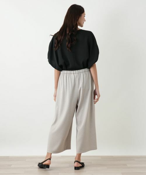 Leilian PLUS HOUSE / レリアンプラスハウス その他パンツ | ワイドパンツ【Leilian WHITE LABEL】 | 詳細3