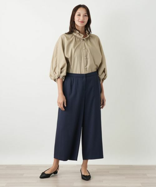 Leilian PLUS HOUSE / レリアンプラスハウス その他パンツ | ワイドパンツ【Leilian WHITE LABEL】 | 詳細4