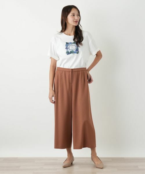 Leilian PLUS HOUSE / レリアンプラスハウス その他パンツ | ワイドパンツ【Leilian WHITE LABEL】 | 詳細7