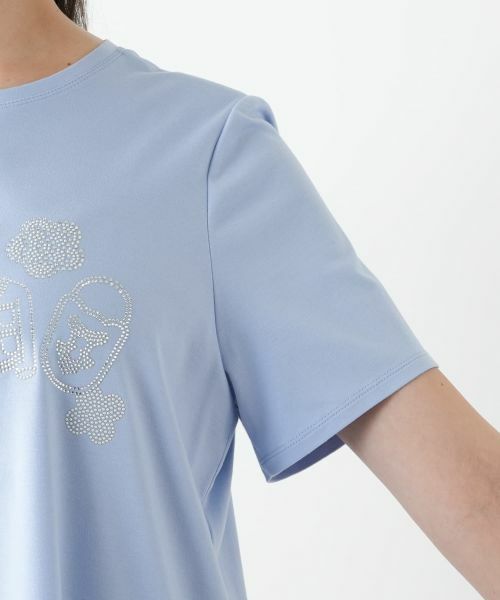 Leilian PLUS HOUSE / レリアンプラスハウス Tシャツ | ラインストーンカットソー【Leilian WHITE LABEL】 | 詳細15