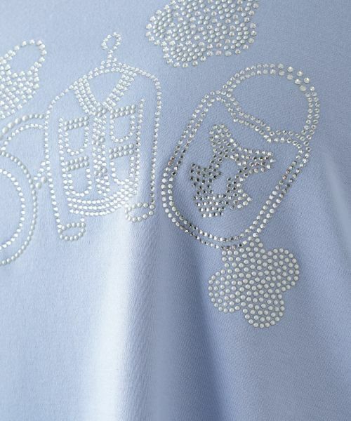 Leilian PLUS HOUSE / レリアンプラスハウス Tシャツ | ラインストーンカットソー【Leilian WHITE LABEL】 | 詳細18