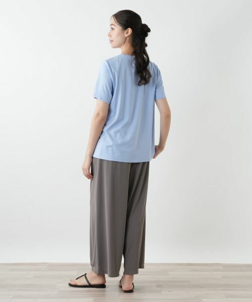 Leilian PLUS HOUSE / レリアンプラスハウス Tシャツ | ラインストーンカットソー【Leilian WHITE LABEL】 | 詳細9